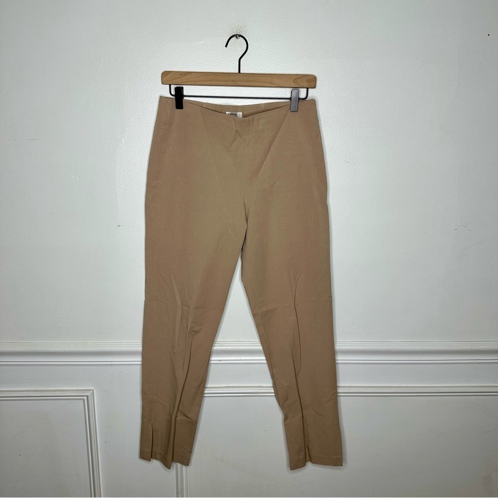 BRUNELLO CUCINELLI Cropped Cotton-Blend Twill Slim-leg Pants Womens Size 6 - Picture 2 of 16